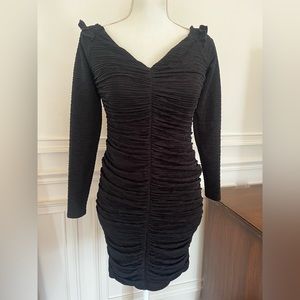 Selfie Leslie Black Fitter Dress